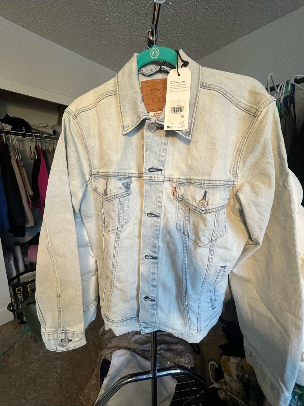 Levi's Light Wash Blue Denim Jacket